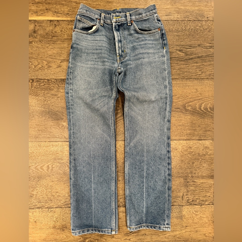 B SIDES Light Blue Straight Jeans Size 26